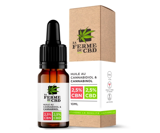 CBN-Öl 2,5 % / CBD-Öl 2,5 %