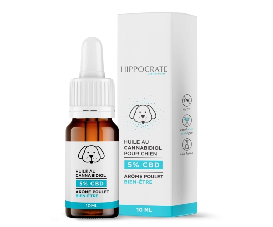 Huile CBD pour chien