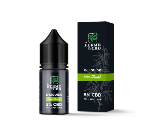 E-Liquid Kiwi Skunk - 5 % CBD Vollspektrum