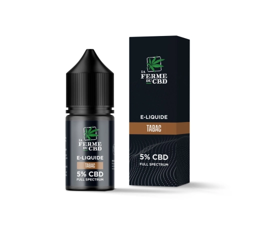 E-Liquid Tabak - 5% CBD Vollspektrum
