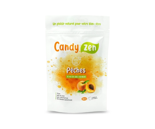 Bonbons au CBD - Pêches