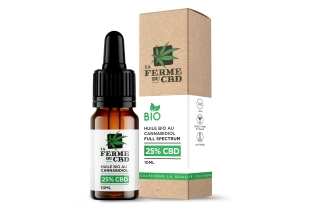 Huile CBD 25% Bio